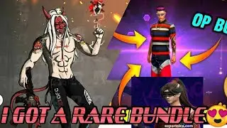 I GOT A RARE😍BUNDLE IN FREE FIRE | CM PUNK BUNDLE |😎PC PLAYER|SATYAMBHAI| new bundle rare in ff