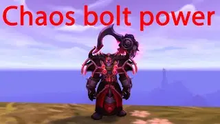 Chaos bolt power - Destruction warlock pvp - Shadowlands 9.2.5