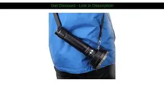 New  Fenix RC40 Cree XM-L2 U2 LED 6000 Lumens Flashlight Waterproof with Rechargeable 7800mAh Li-io