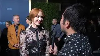 Kira Guloien Carpet Interview at Women Talking Premiere Event