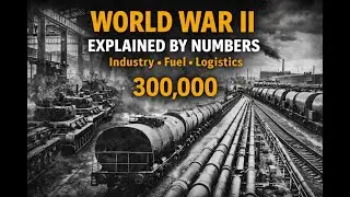 World War II Explained Through Numbers | How Industry, Fuel and Logistics Decided the War