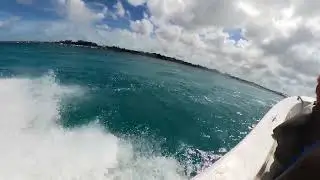 POV Bahamas Boat Ride