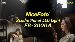 NiceFoto FB-2000A : ไฟ LED Panel ควบคุมง่าย ให้แสงสวยปังทุกช็อต