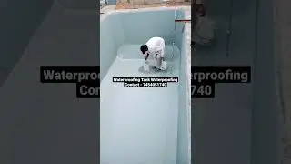 Waterproofing tank Waterproofing | How to stop water tank leakage | Tank waterproofing treatment