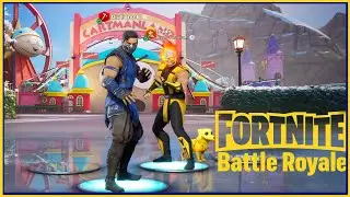 Fortnite - Battle Royale -  Gameplay Subzero & Scorpions Wins! 264&ordm;