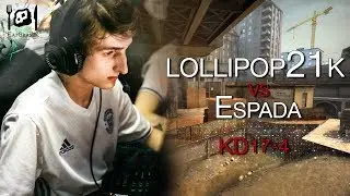 lollipop21k 17-4 GoodJob vs Espada | Stream.me Gauntlet CIS vs EU #19 | overpass