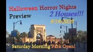 Universal Halloween Horror Nights 30 Preview Review Saturday 09 19 2020 Part 1
