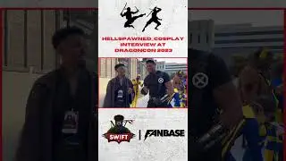 @HellspawnedLLC  Founder of Blerd and Powerful | Fanbase App Interview at Dragon Con 2023 clip 1