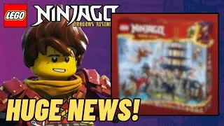 Huge First Look at Tournament Temple City Set! 🔥 Ninjago Dragons Rising Season 2 News!