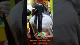 Hair Smoothing Done By Sameer Sir at Colors Studio Nand Plaza Sadar Bazar Agra 8791111119