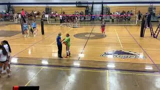 Riptide U18 Tsunami vs. Hi Bred VBC 18 Pink