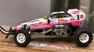 Видео работы радиоуправляемой багги Tamiya Frog