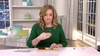Sterling Silver Gemstone Double Band Ring on QVC