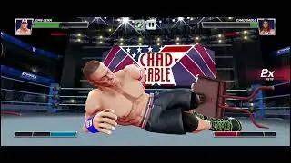 John Cena v/s Chad Gable #wwe #wwemayhem #wrestling #gaming #bestgameplay #explore 
