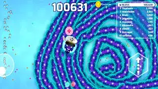 WORLD RECORD 200,000 SCORE - Snake.io All Levels 200,000🐍