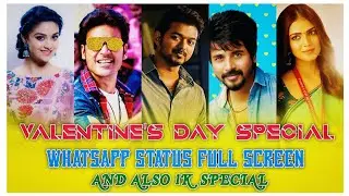 Valentine's Day Special || Full Screen || Whatsapp Status || New Edit's #shorts