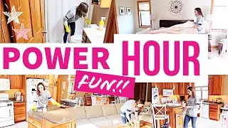 Daily Cleaning Routine // Power Hour // Speed Cleaning
