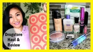 Drugstore Beauty Haul & Review: Revlon Mousse Foundation, Maybelline Big Eyes, Sonia Kashuk Brushes