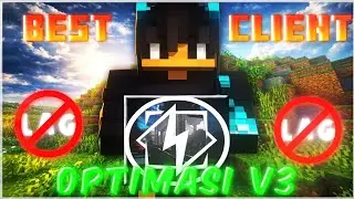 Optimasi V3 Client for Minecraft pocket edition 🔥 || Best client for MCPE 1.21+ ||