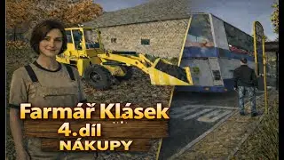 Farma Klásek Čížkov #04 Roleplay Trampoty farmáře Kláska - FS 25 CZ