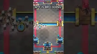 He is The best Cr player! #clashroyale #funny #clashroyalememes