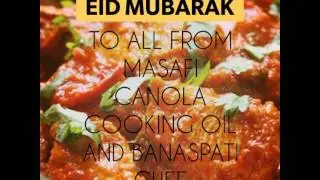 Masafi Canola Cooking oil and banaspati Ghee Better Taste for Better Living