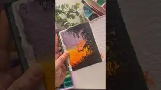 Sketchbook Art #shorts #art #gouache #trending #ytshorts #diy