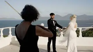 LANA & DYLAN // Surprise, We Eloped at A Villa Gail