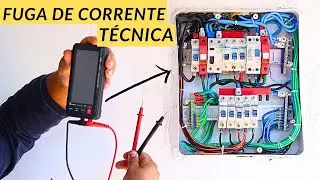 FUGA DE CORRENTE ELÉTRICA - EXPERIÊNCIA P/ ELETRICISTA RESOLVER