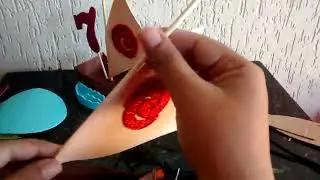 Como fazer centro de mesa da Moana