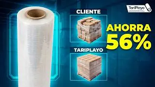 Stretch Film Caso de &eacute;xito, ahorra 56% de playo