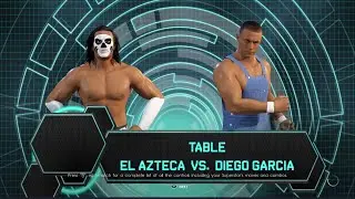 Lucha Eterna: El Azteca VS Diego Garcia, Tables Match