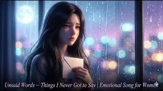 Unsaid Words – Things I Never Got to Say | Emotional Song for Women 💔