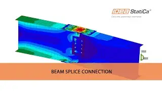 IDEA StatiCa : Beam Splice Connection Design