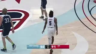 UIC Men's Basketball vs Trinity Christian Highlights (11/16/21)