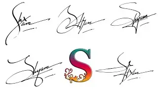 Top 11 Best Signature Style | Signature Style For The Name Shvam #signature