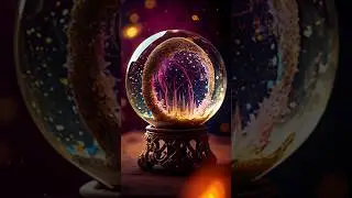 Crystal ball✨                                             #fantasy #magical #crystalball #digitalart