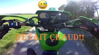 KAWASAKI KMX 125 WHEELING TIME !!