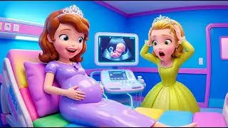 Sofia & Amber&rsquo;s BIG Hospital Surprise! 😱 Check Up Gone Wrong | Funny Sofia the First Animation
