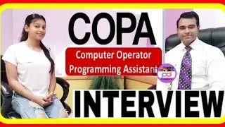 Собеседование ITI #COPA на хинди | Помощник оператора ЭВМ по программированию | Классы PD