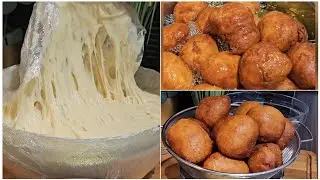Making Easy & Delicious  Ghanaian Bofrot/Toogbei  | Nigeria Puff Puff |Ghana Food |Gh Streetfood