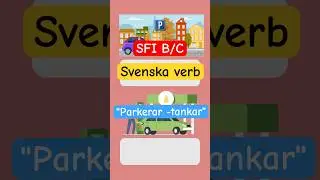 Svenska verb - SFI C  #svenska  #svenskasomandraspr&aring;k #svenskaspr&aring;klektioner #learnswedish