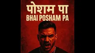 Posham Pa Bhai &ndash; Aggressive Hindi Rap | Hard Bars | Desi Hip Hop 2025 | Srijan Sharma | Trap music