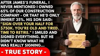 After My Partner's Funeral, I Didn't Tell His Son I Owned 65% of Our $4.2M Company...