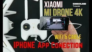 Xiaomi mi drone 4K  - How to connect to iphone with cable or usb wifi Stick - GPS FPV @ Songoland