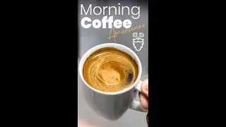 Morning Coffee Americano with Sage Barista Express #shorts