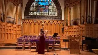 Ava Shedd&mdash;Beethoven Sonata for Violin and Piano No. 5, Op. 24 &ldquo;Spring&rdquo;