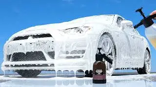 🚿 O SEGREDO DA LIMPEZA PROFISSIONAL EM CASA NO CARRO, Pulverizador Snow Foam 2L 🚗🌿