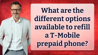 What are the different options available to refill a T-Mobile prepaid phone?