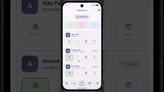 Employee Attendance & Payroll Management App | Flutter Final Year Project